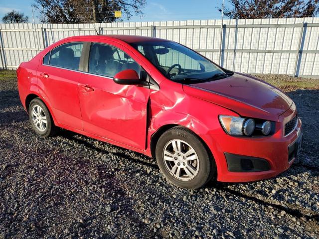 1G1JC5SH0E4234644 - 2014 CHEVROLET SONIC LT RED photo 4