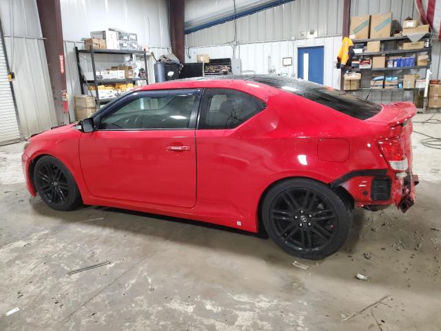 JTKJF5C73D3050302 - 2013 TOYOTA SCION TC RED photo 2