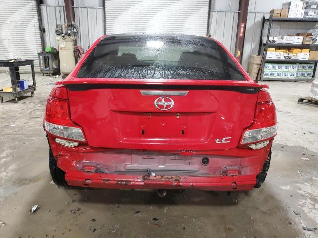 JTKJF5C73D3050302 - 2013 TOYOTA SCION TC RED photo 6