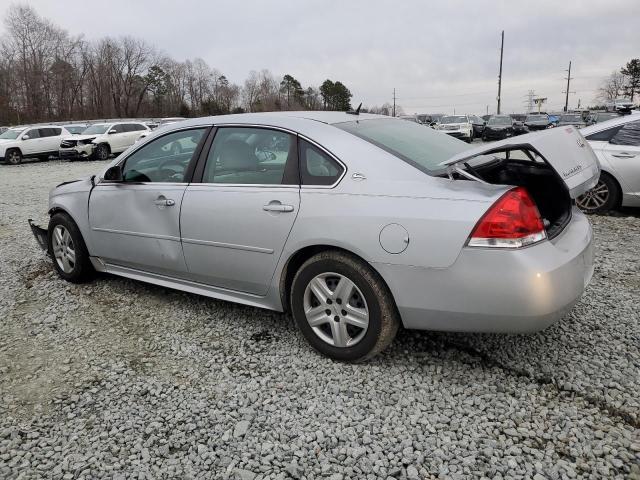 2G1WB57N591147539 - 2009 CHEVROLET IMPALA LS SILVER photo 2