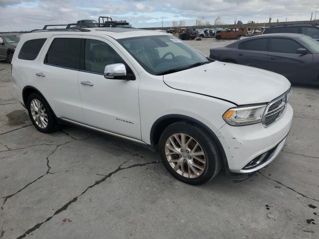 1C4SDHET6EC468044 - 2014 DODGE DURANGO CITADEL WHITE photo 4