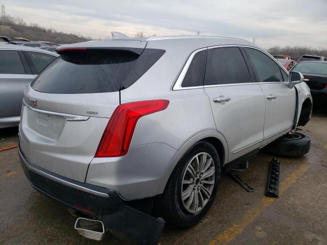 1GYKNDRS0HZ252614 - 2017 CADILLAC XT5 LUXURY SILVER photo 3