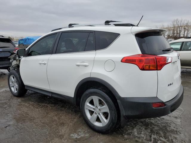 2T3RFREV9DW059242 - 2013 TOYOTA RAV4 XLE WHITE photo 2