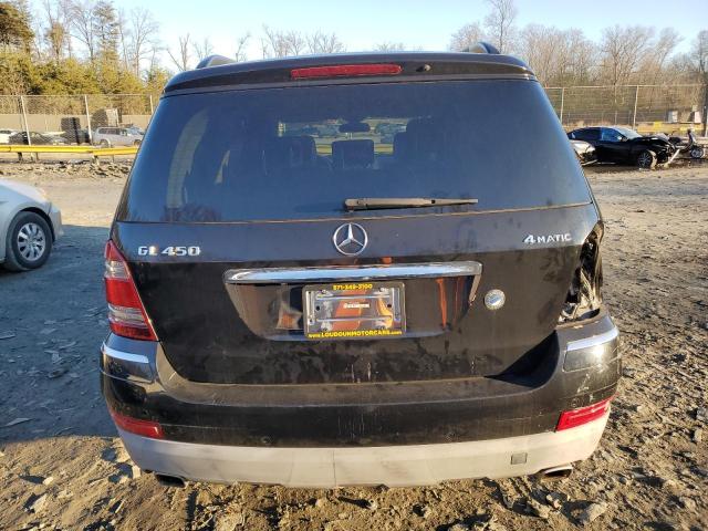 4JGBF71E77A240236 - 2007 MERCEDES-BENZ GL 450 4MATIC BLACK photo 6