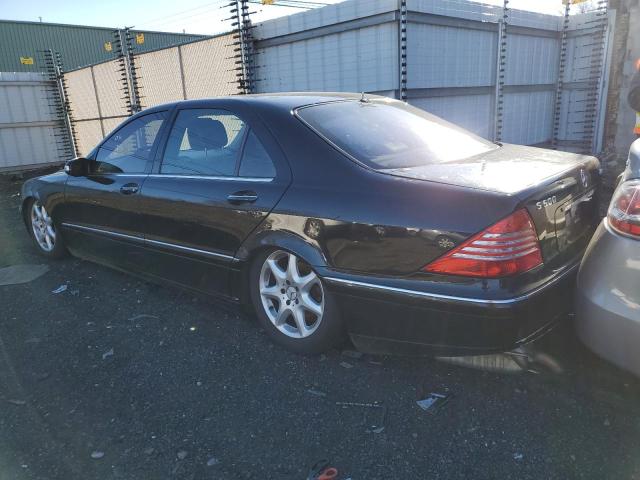 WDBNG84J64A415941 - 2004 MERCEDES-BENZ S 500 4MATIC BLACK photo 2