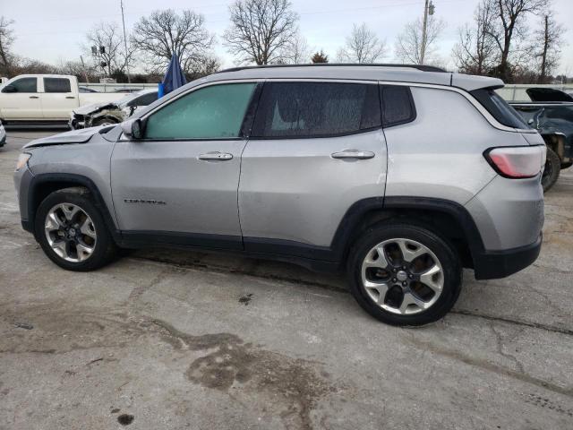 3C4NJCCB9KT676292 - 2019 JEEP COMPASS LIMITED SILVER photo 2