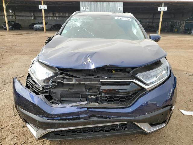 5J6RT6H94NL055071 - 2022 HONDA CR-V TOURING BLUE photo 5