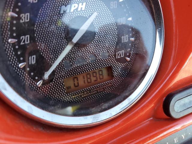 1HD1PR830CB961692 - 2012 HARLEY-DAVIDSON FLHTCUSE7 CVO ULTRA CLASSIC ELECTRA GLIDE ORANGE photo 8