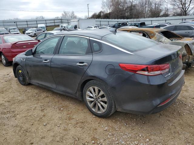 5XXGT4L34HG141148 - 2017 KIA OPTIMA LX GRAY photo 2