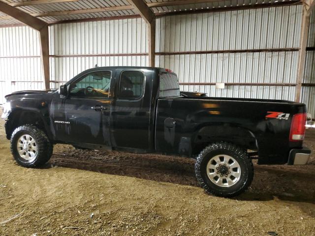 1GT221C82BZ214366 - 2011 GMC SIERRA K2500 SLT BLACK photo 2