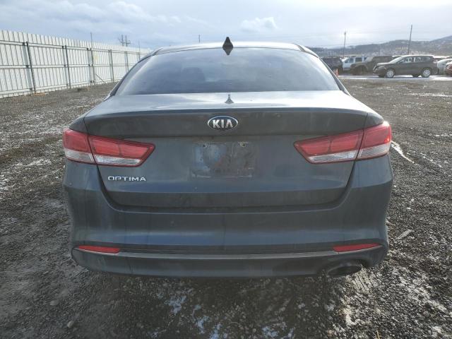 5XXGT4L39GG078160 - 2016 KIA OPTIMA LX GRAY photo 6