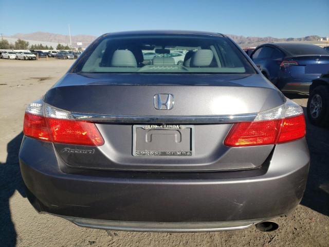 1HGCR2F36FA231750 - 2015 HONDA ACCORD LX GRAY photo 6