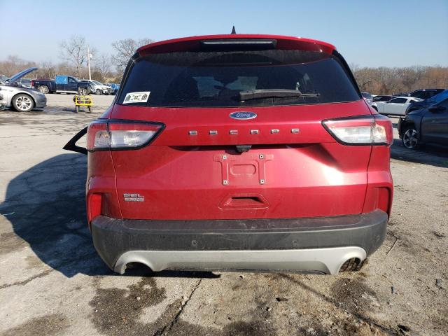 1FMCU0H65MUA09040 - 2021 FORD ESCAPE SEL RED photo 6