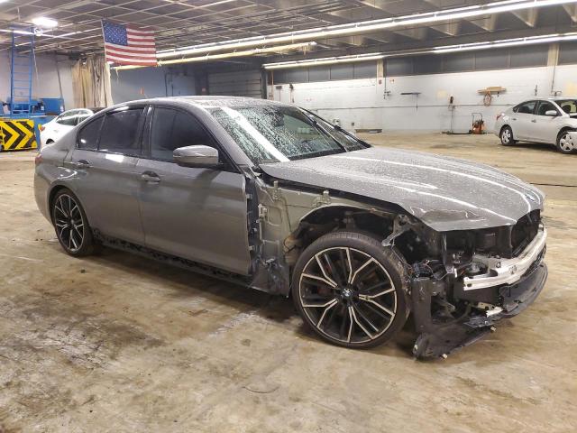 WBA53BH07MWW94635 - 2021 BMW 530 I SILVER photo 4