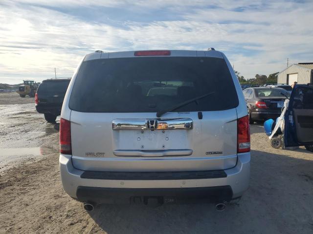 5FNYF38929B004961 - 2009 HONDA PILOT TOURING SILVER photo 6