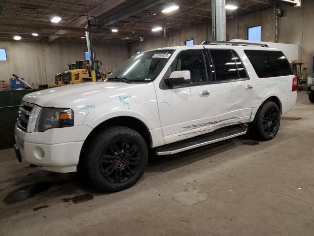 1FMJK2A55DEF13978 - 2013 FORD EXPEDITION EL LIMITED WHITE photo 1