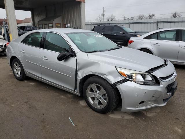 1G11B5SL8FF216177 - 2015 CHEVROLET MALIBU LS SILVER photo 4