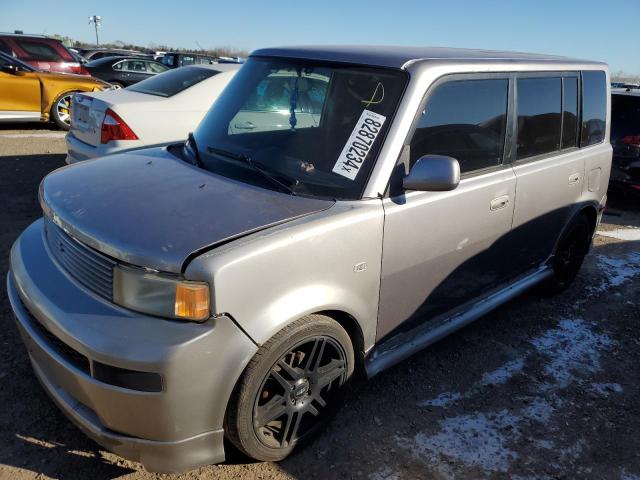 JTLKT324064117083 - 2006 TOYOTA SCION XB SILVER photo 1