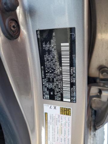 JTLKT324064117083 - 2006 TOYOTA SCION XB SILVER photo 12