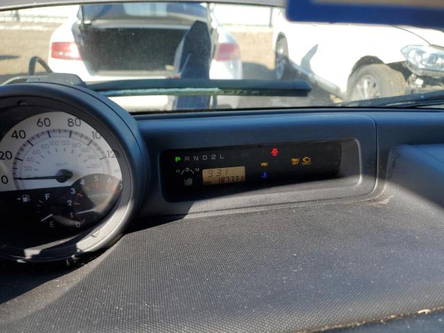 JTLKT324064117083 - 2006 TOYOTA SCION XB SILVER photo 9