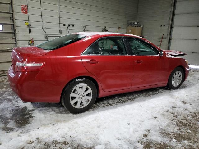 4T1BK46K59U082845 - 2009 TOYOTA CAMRY SE RED photo 3