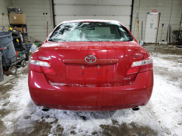 4T1BK46K59U082845 - 2009 TOYOTA CAMRY SE RED photo 6