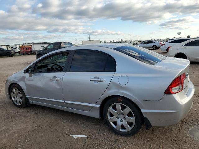 2HGFA1F5XAH584809 - 2010 HONDA CIVIC LX SILVER photo 2