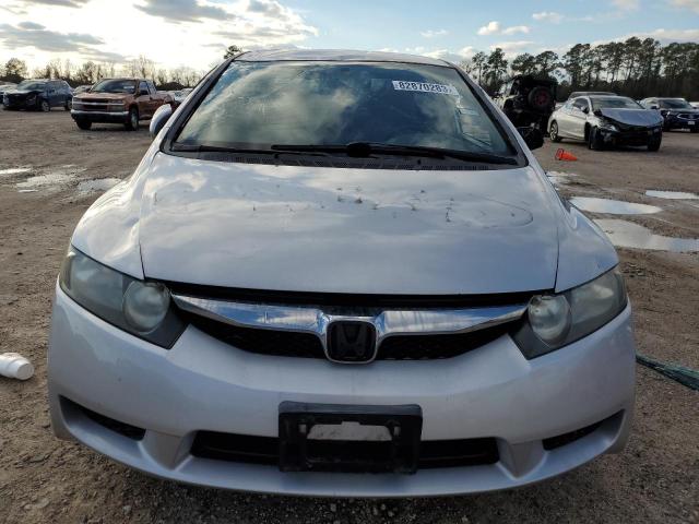 2HGFA1F5XAH584809 - 2010 HONDA CIVIC LX SILVER photo 5