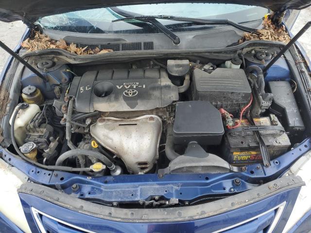 4T4BF3EK8AR056167 - 2010 TOYOTA CAMRY BASE BLUE photo 11