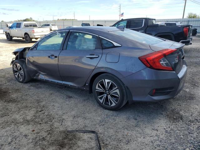 2HGFC1F32HH648411 - 2017 HONDA CIVIC EX GRAY photo 2