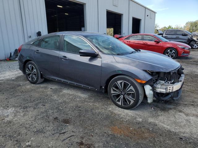 2HGFC1F32HH648411 - 2017 HONDA CIVIC EX GRAY photo 4