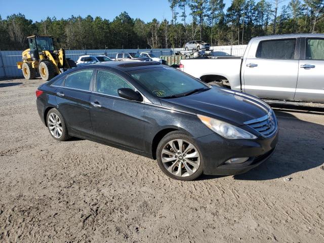 5NPEC4AC3CH390015 - 2012 HYUNDAI SONATA SE BLACK photo 4