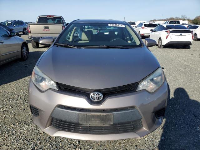 2T1BPRHE6EC104840 - 2014 TOYOTA COROLLA ECO GRAY photo 5