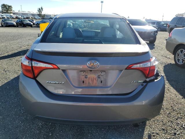 2T1BPRHE6EC104840 - 2014 TOYOTA COROLLA ECO GRAY photo 6