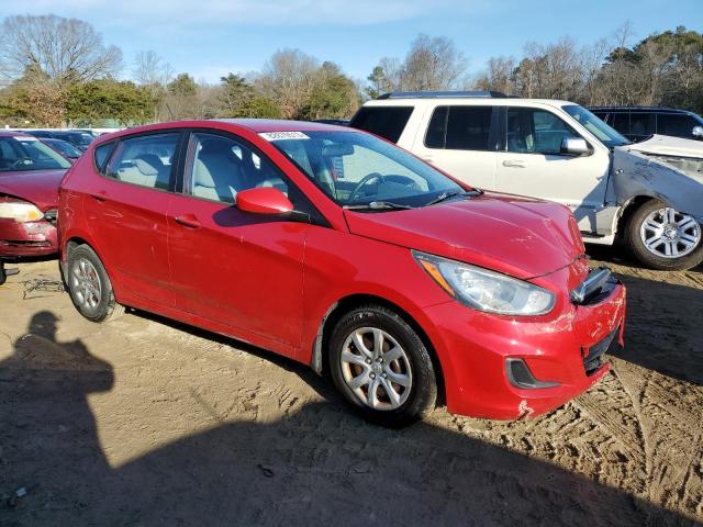 KMHCT5AE4DU083597 - 2013 HYUNDAI ACCENT GLS RED photo 4