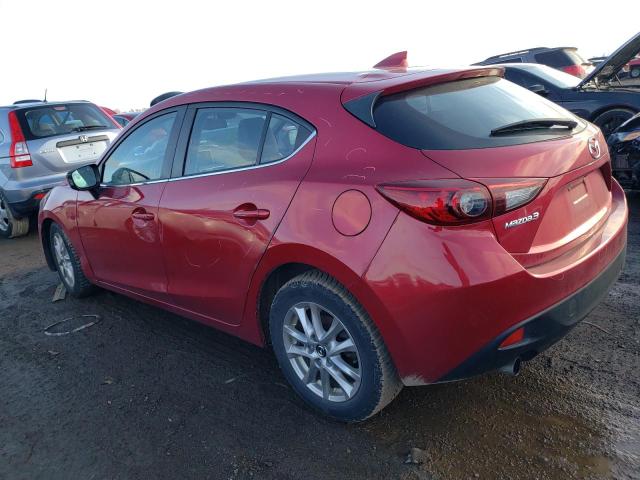 JM1BM1N7XG1319077 - 2016 MAZDA 3 GRAND TOURING RED photo 2