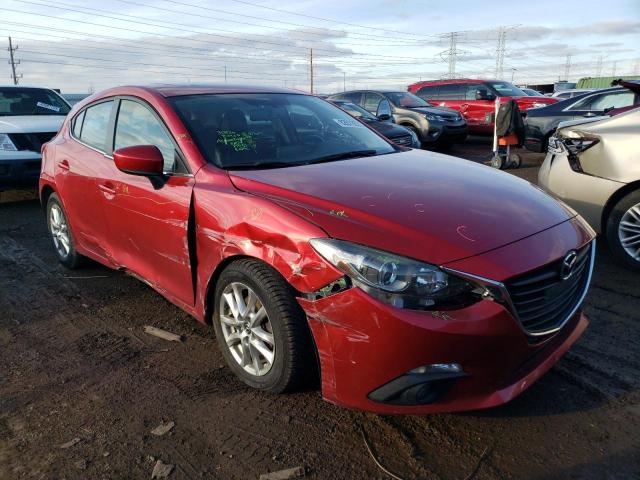 JM1BM1N7XG1319077 - 2016 MAZDA 3 GRAND TOURING RED photo 4