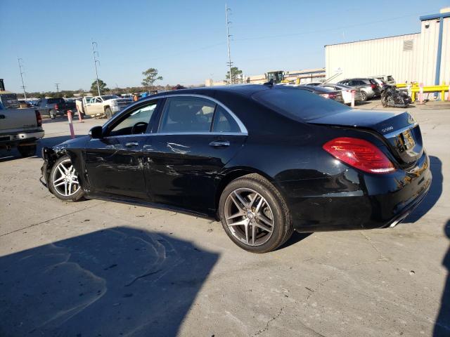 WDDUG8CB6FA125182 - 2015 MERCEDES-BENZ S 550 BLACK photo 2