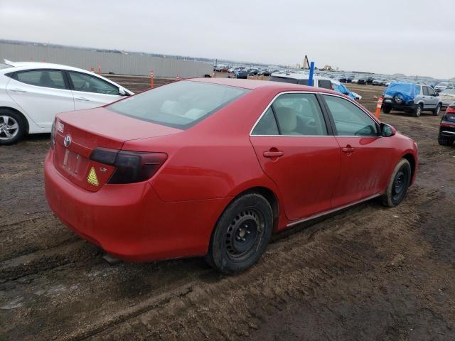 4T1BF1FK6CU547319 - 2012 TOYOTA CAMRY BASE RED photo 3