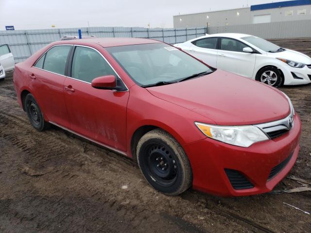 4T1BF1FK6CU547319 - 2012 TOYOTA CAMRY BASE RED photo 4