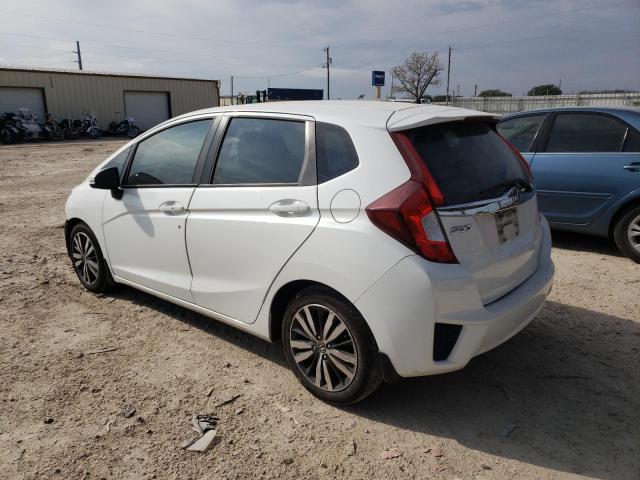 3HGGK5H86FM750719 - 2015 HONDA FIT EX WHITE photo 2