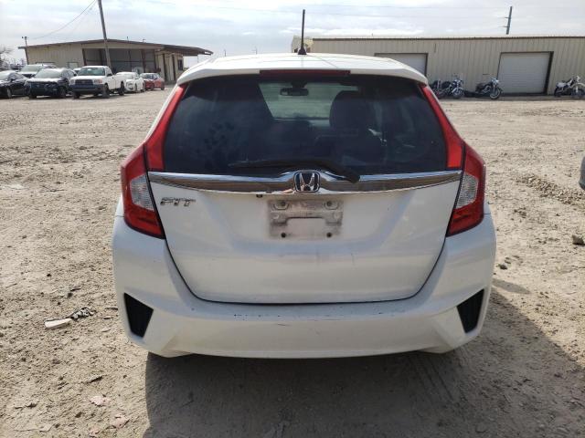 3HGGK5H86FM750719 - 2015 HONDA FIT EX WHITE photo 6