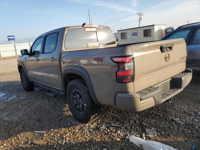 1N6ED1EK5PN666145 - 2023 NISSAN FRONTIER S BROWN photo 2