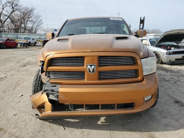 1C6RD7MTXCS293446 - 2012 DODGE RAM 1500 SPORT ORANGE photo 5