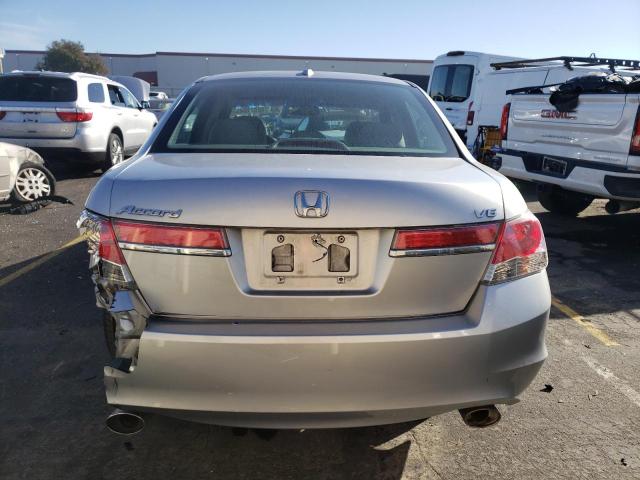 1HGCP3F8XCA025236 - 2012 HONDA ACCORD EXL SILVER photo 6