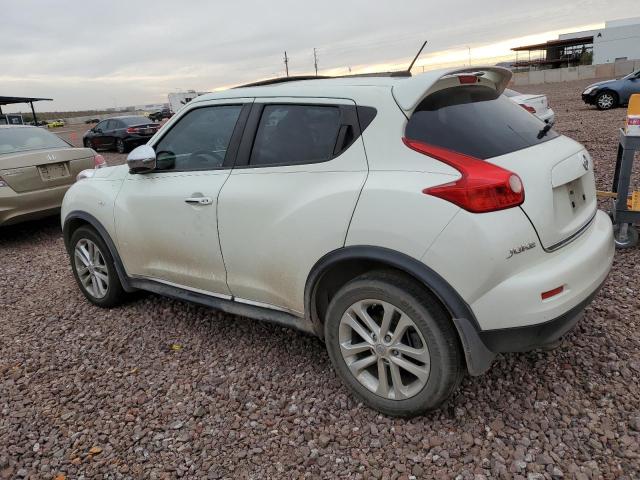 JN8AF5MR6CT116206 - 2012 NISSAN JUKE S WHITE photo 2