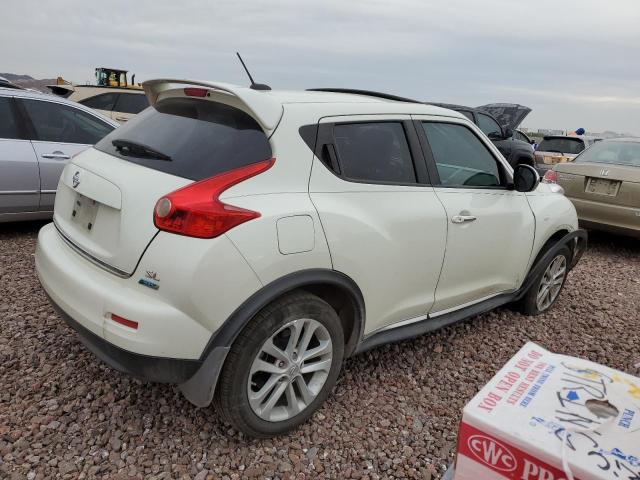 JN8AF5MR6CT116206 - 2012 NISSAN JUKE S WHITE photo 3