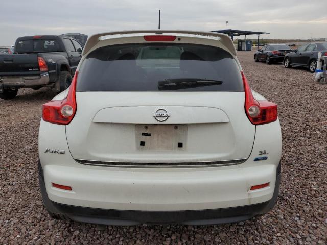 JN8AF5MR6CT116206 - 2012 NISSAN JUKE S WHITE photo 6