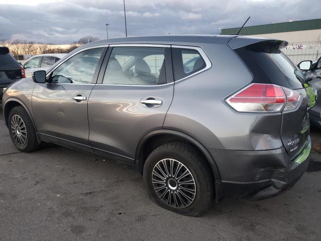 KNMAT2MV8FP591448 - 2015 NISSAN ROGUE S GRAY photo 2