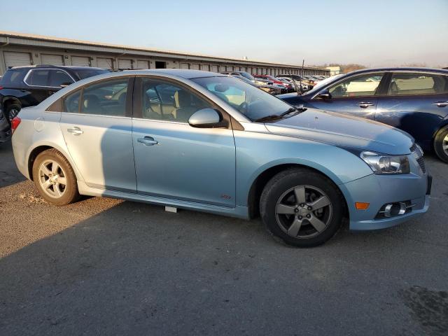 1G1PF5SC3C7113169 - 2012 CHEVROLET CRUZE LT BLUE photo 4